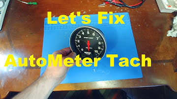AutoMeter Tach Repair
