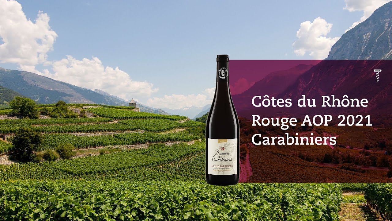 Côtes du Rhône Rouge AOP 2021 Carabiniers | Riegel Weinimport