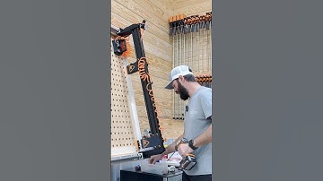 When it comes to face frames I trust Kouros  Tool Clamping System 🤙🏼 #woodworking #tools #woodshop