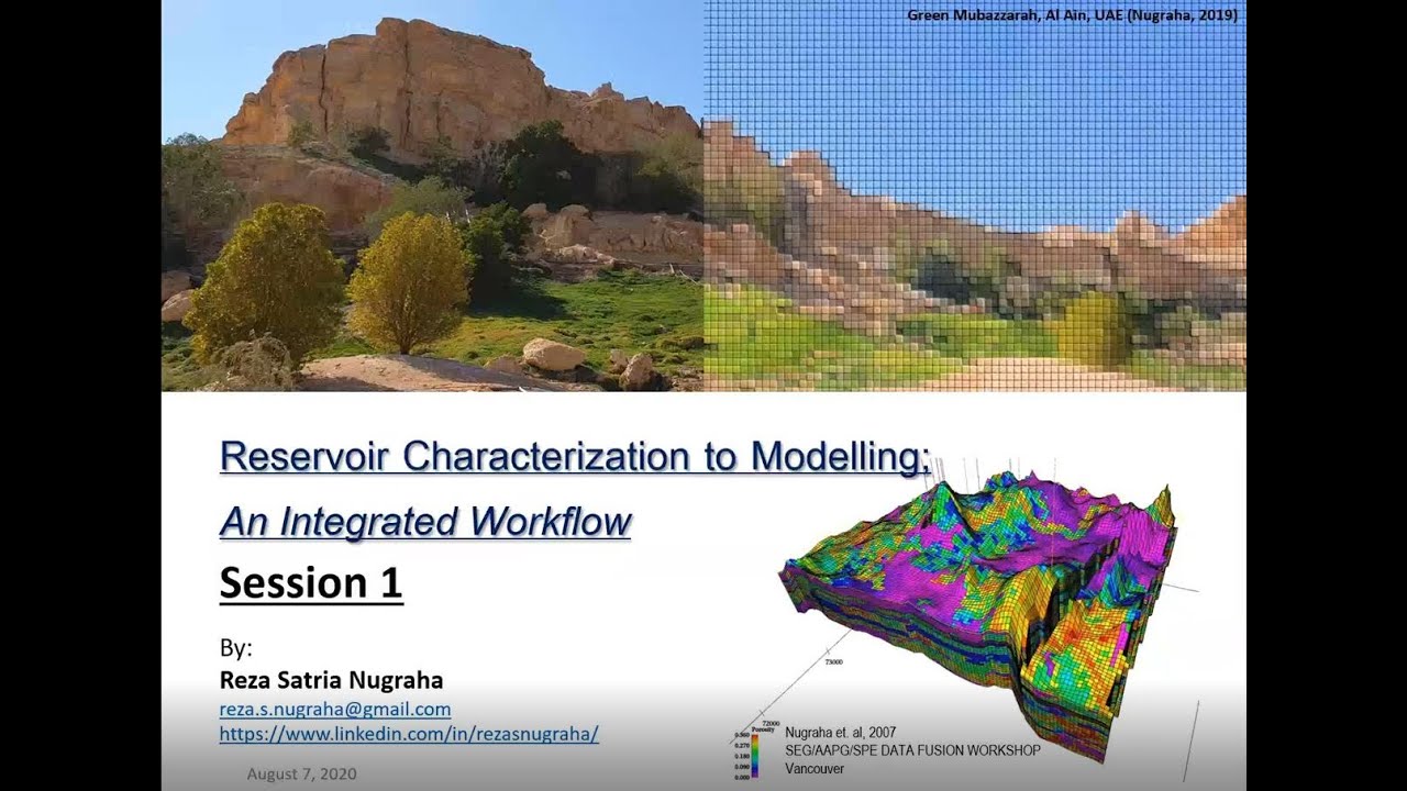 Reservoir Characterization to Modeling Session 1/3 - Reza Satria Nugraha