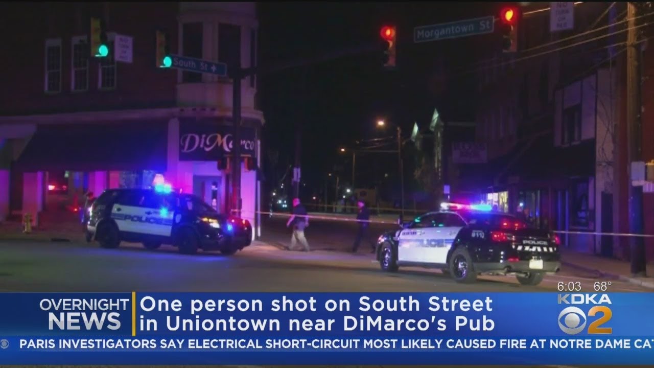 Man Flown To Hospital After Uniontown Shooting - YouTube