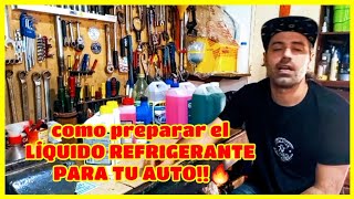 CAMBIO DE REFRIGERANTE Y PREPARACIÓN 🌡