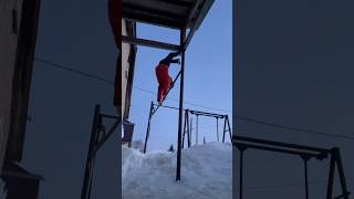 Стойка На Турнике,Кто Умеет?