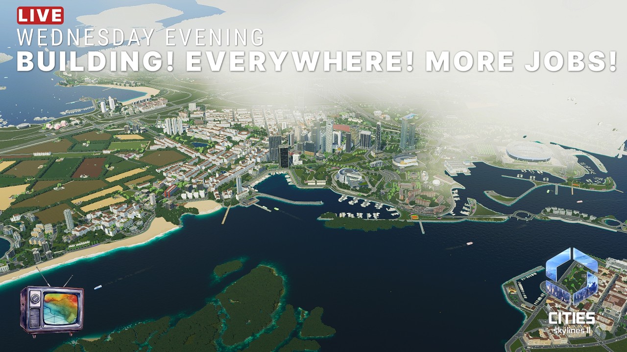 🏙️ Cities Skylines 2! Can the Mayor bring more jobs to the city?