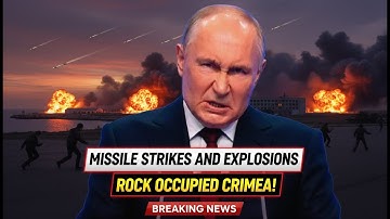 Raketten en explosies laten de Krim op zijn kop staan!