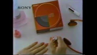 Early Sony Portable CD Player Commercial (subs) [1985]