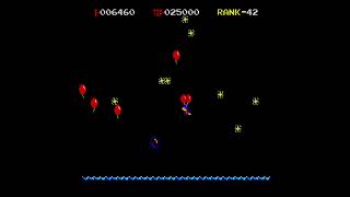 思った以上の移植度に驚かされたPC-8001mkIISR版『バルーンファイト