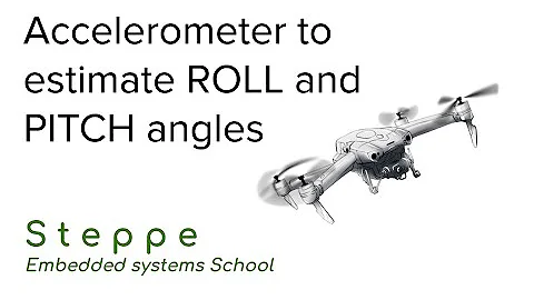 Accelerometer and Euler angles: roll and pitch