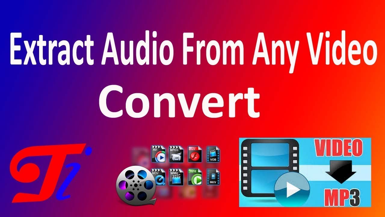 How to extract Audio from Video or convert |Technical Indrajeet|h