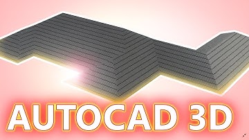 AutoCAD 3D Sloping Roof Tutorial | Lesson 8 | Full Timelapse Modeling