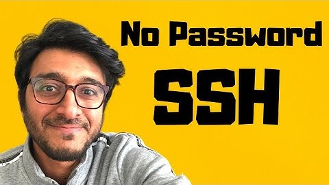 How SSH password-less key based authentication work in 4 minutes (with example)