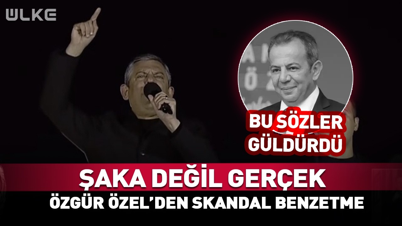 Özgür Özel Tanju Özcan'ı Savunayım Derken Güldürdü! Skandal Benzetme...