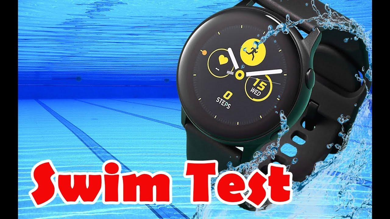 swimming with the galaxy watch