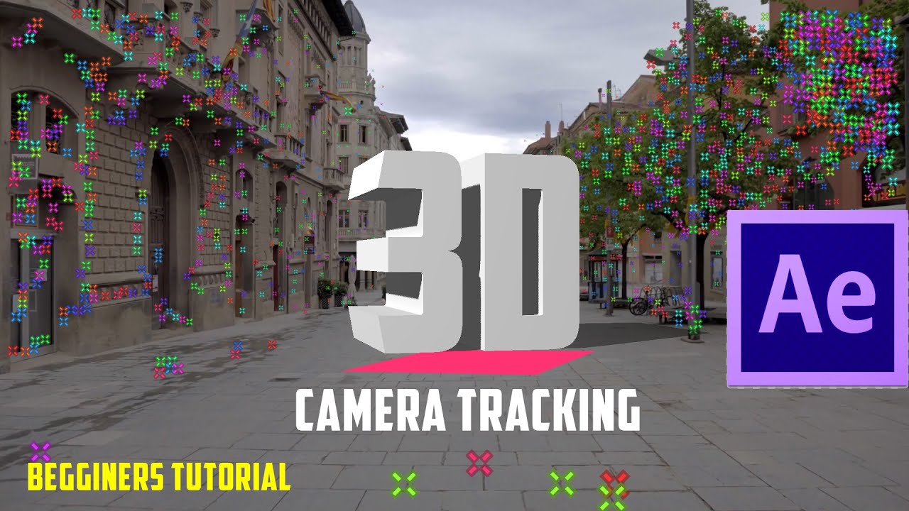 After Effects Tutorial: Learn 3D Camera Tracking : Easy procces || BFX ...