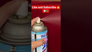 SatisfyingSpray sounds |ASMR| #shorts #spray #2022 #covid19 #lysol #asmr ￼#safety