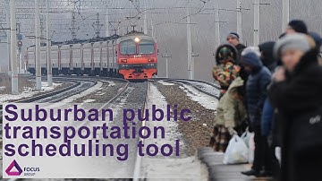 Suburban Public Transportation Scheduling Tool