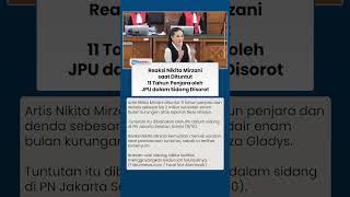 Reaksi Santai Nikita Mirzani Seusai Dituntut 11 Tahun Penjara, Goyangkan 2 Jari Sembari Tersenyum