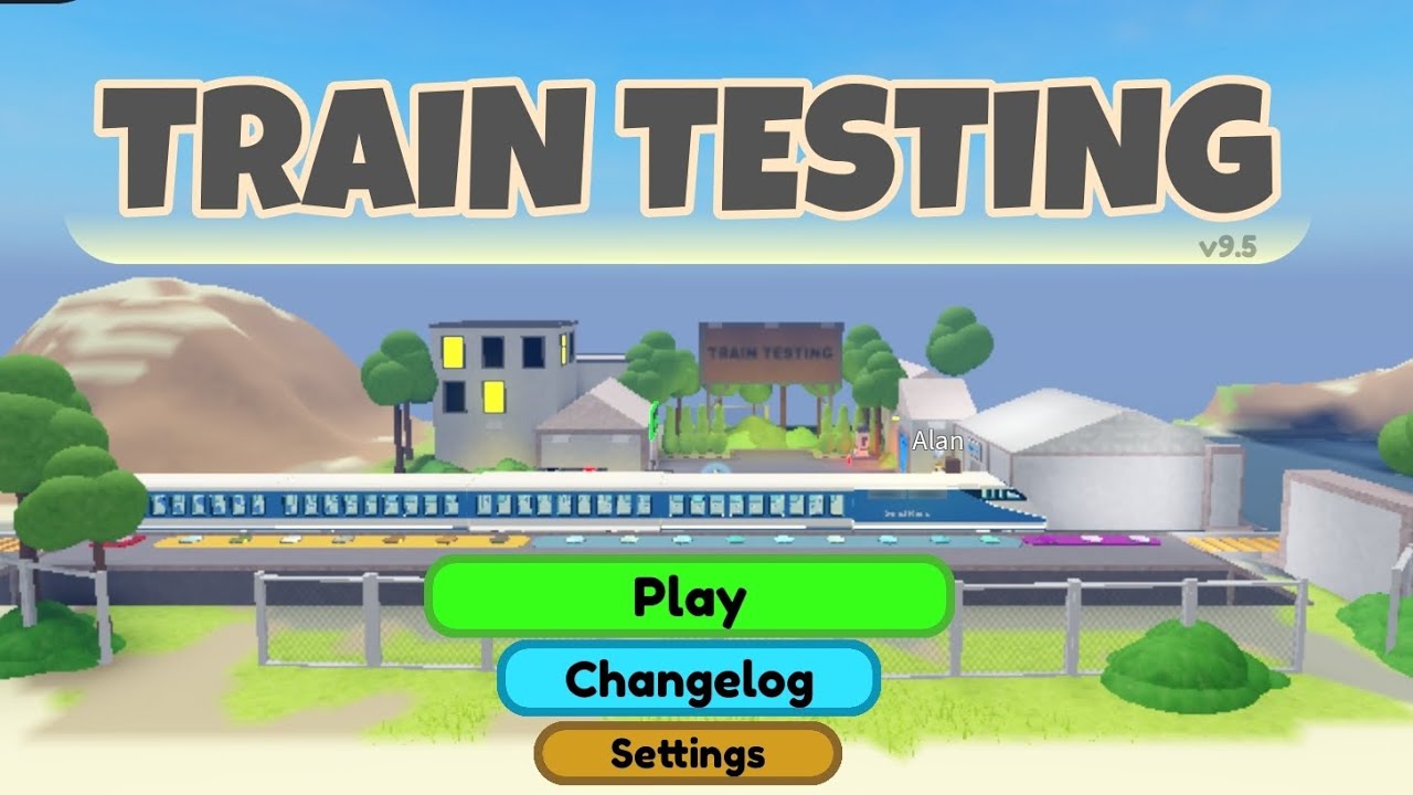 Испытание поезда обновление 9.5 