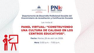 Construyendo una cultura de calidad en los centros educativos