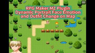 RPG Maker MZ Plugin Dynamic Portrait Map Face Emotion