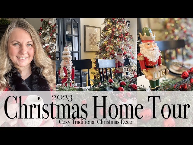 2023 Christmas Home Tour | Cozy Traditional Christmas Decor class=