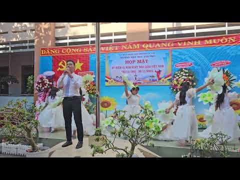 Người gieo mầm xanh - lễ 20.11.2023 trường tiểu học tân phú- củ chi