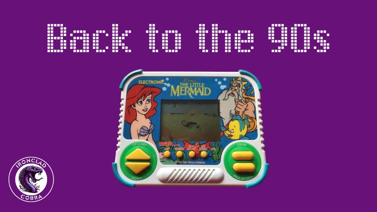 Tiger Electronics Disney's The Little Mermaid Handheld LCD Game