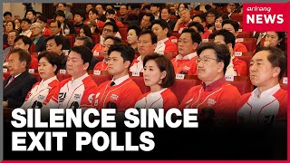 Live: PPP camp's situation room empty shortly after exit poll results