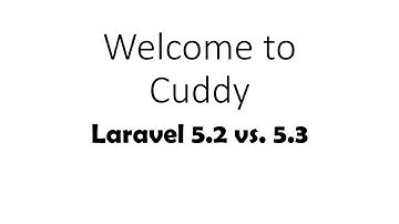 Laravel 5.2 Vs Laravel 5.3
