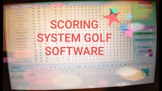 Membuat software scoring system golf tournament dan viewer screenshot 2