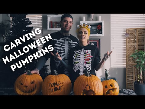 Carving HALLOWEEN Pumpkins witch Bryce William 🎃