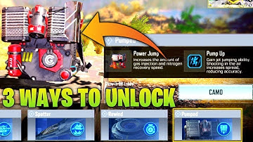 HOW TO UNLOCK PUMPED CLASS BR CODM | 3 WAYS TO UNLOCK PUMPED CLASS IN SEASON 2 2022 COD MOBILE