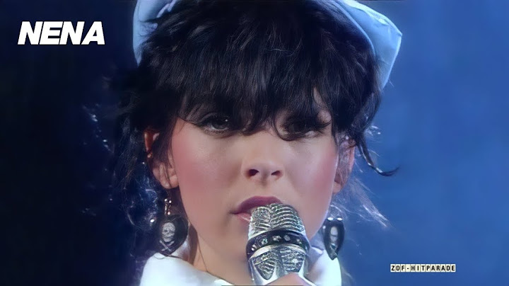 99 Luftballons TV show performance - TV Show performance video thumbnail