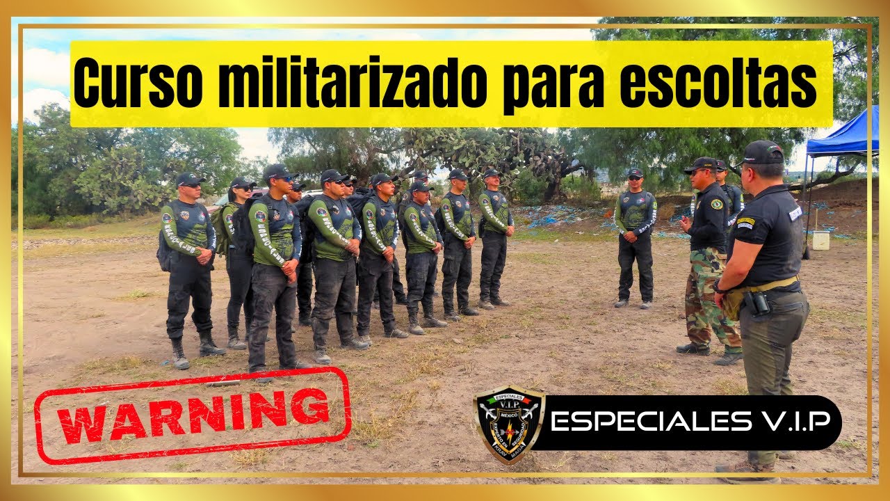 Curso de Protección a funcionarios, Primera generación día 1