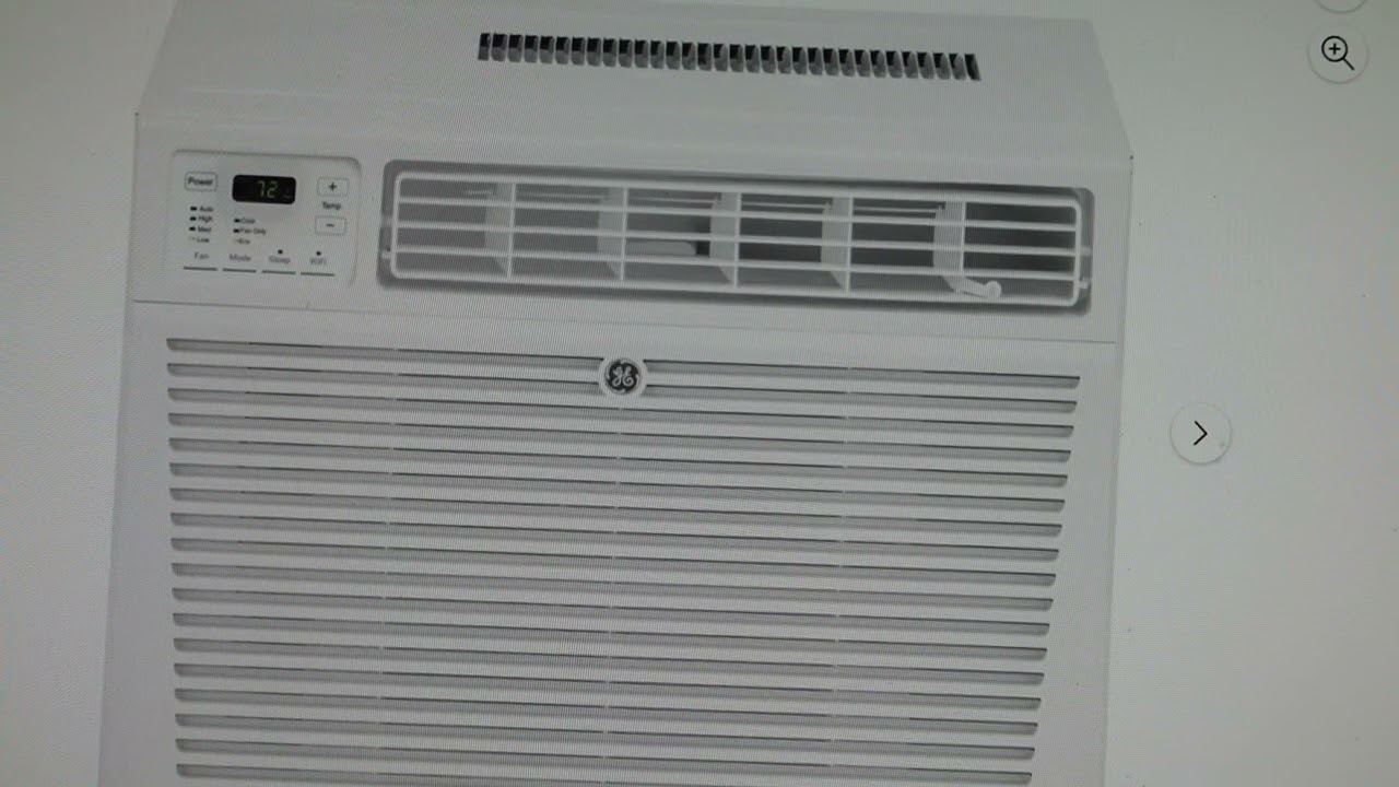 Error E8 on GE Window Air Conditioner - YouTube 