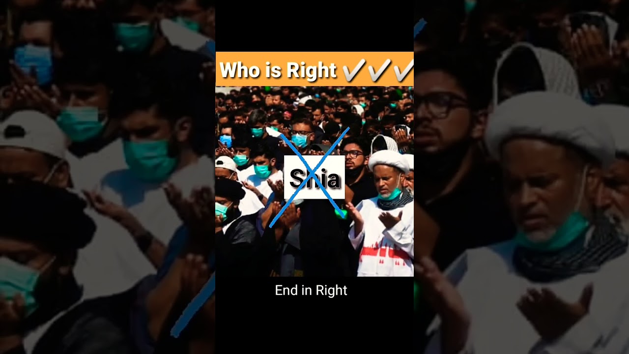 Who Muslim Is Right✅✅ End Is Right 