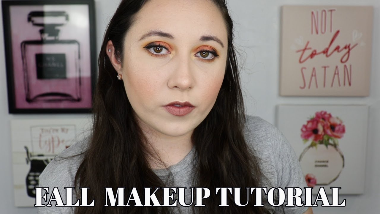 Fall Glam Makeup Tutorial 2021 - YouTube