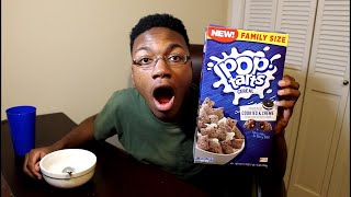 COOKIES AND CREME POPTARTS CEREAL REVIEW