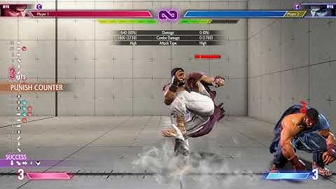 Ryu SF6 DP Corner Punish Meterless Driveless Optimal