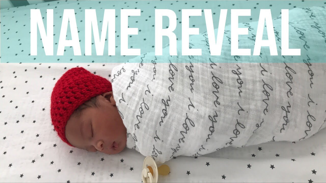 BABY BOY NAME REVEAL !!! YouTube