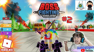ROBLOX BOSS FIGHTING SIMULATOR 2  | Supervano play Roblox Boss Fighting Simulator Part 2