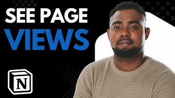 How to See Page Views in Notion (Analytics Tutorial)