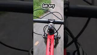 Hitting a drop at Goldworth park pump track #bikingwiththeboyz