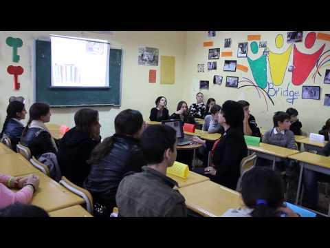 პროექტი \"წიგნი სიყვარულია\" პრეზენტაცია სსიპ ქ. რუსთავის #12 სკოლაში