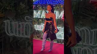 Draya Michele Serving Face and Body at DIRECTV / Maxim Super Bowl Party