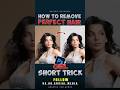 how to remove perfect hair remove girls on Photoshop #photshop #youtubevideo #adobeillustrator
