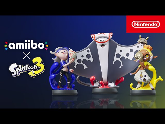 Splatoon 3 Deep Cut amiibo – Exclusive gear! - YouTube