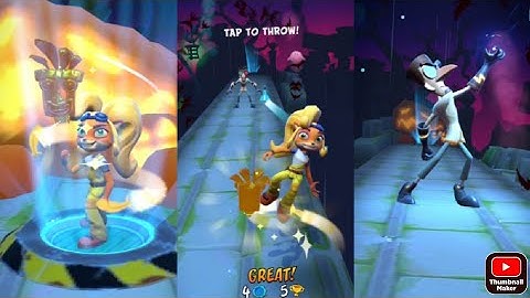 Crash Bandicoot: On the Run! Electro Lab Assistant Lvl 5