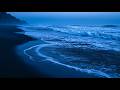 Soothing Waves for Deep Sleep & Relaxation, Relaxing Night Beach Ambience, Fall Asleep Fast