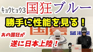 【卓球ラバー】キョウヒョウ国狂ブルーの性能を6項目で勝手にアナトマイズ！【Nittaku】